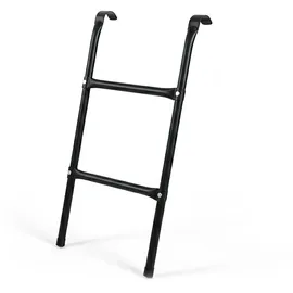 Relaxdays Trampolin Leiter zum Einhängen schwarz 76 x 38 cm