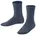 Unisex Kinder Socken K So nachhaltige Baumwolle einfarbig 1 Paar Blau Dark Blue Melange 6688 35-38 35-38