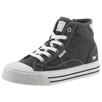 MUSTANG High Top Sneaker mit Reißverschluss schwarz, - 20302534-40