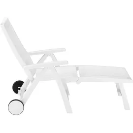 Kettler Roma Rollliege 185 x 71 x 41 cm weiß