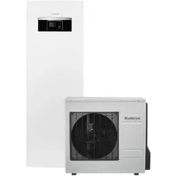 Buderus Logaplus Paket WP-SP1, Logatherm WLW-8 SP AR, Wärmepumpe WLW166-10 Kältemittel R410A, T190 7739621330