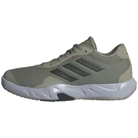 Adidas Herren Amplimove Trainer Gym Shoe Gymnastik-und Trainingsschuhe, Silver Pebble/Core Black/Dash Grey, 49 1/3 EU