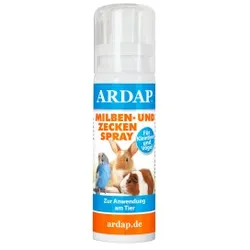 ARDAP Milben- und Zeckenspray für Nager und Vögel 100ml