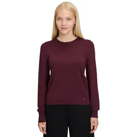 Betty & Co Strickpullover Dark Aubergine 36