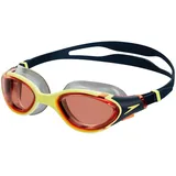 Speedo Unisex Erwachsene Biofuse.2.0 Schwimmbrille, Orange, Einheitsgröße