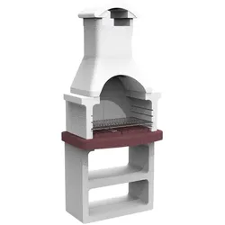 Linea VZ Rimini New - Mauerwerk-Holzkohlegrill