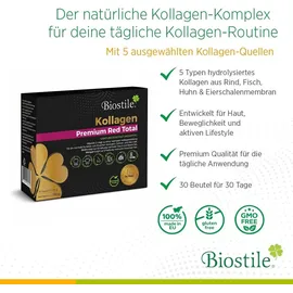 Biostile Collagen Premium Red Total Beutel 30 St.