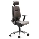 Mayer Sitzmöbel Drehstuhl »2480«, BxH: 66 x 62 cm, braun
