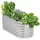 Vevor Hochbeet 120,0 x 57,5 x 56,0 cm Silber