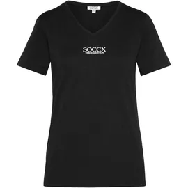 Soccx V-Shirt Schwarz XS
