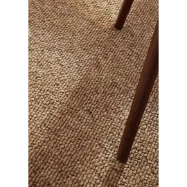 ELLE DECORATION Rocco Teppichläufer 80 x 150 cm Braun