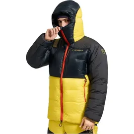 La Sportiva Olympus Tech Down Parka black/yellow (K00Y00) M