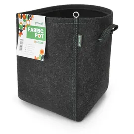 Gronest Stofftopf 19 x 19 x 19 cm Schwarz