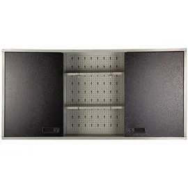 Ondis24 Werkstattschrank Anthrazit, Grau, Metall, 120x60x20 cm, Freizeit, Heimwerken, Werkstatt