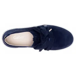 Gabor Sneaker Low Damen Weite E Marine/Off-White 39