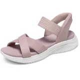 SKECHERS Sneaker Sandale in rosa 39