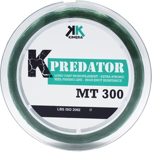 KIMERA Mt 300, K-Predator Angelschnur, grün, 0.60