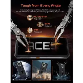 Cubot KingKong Ace 5 8 GB RAM 256 GB Schwarz