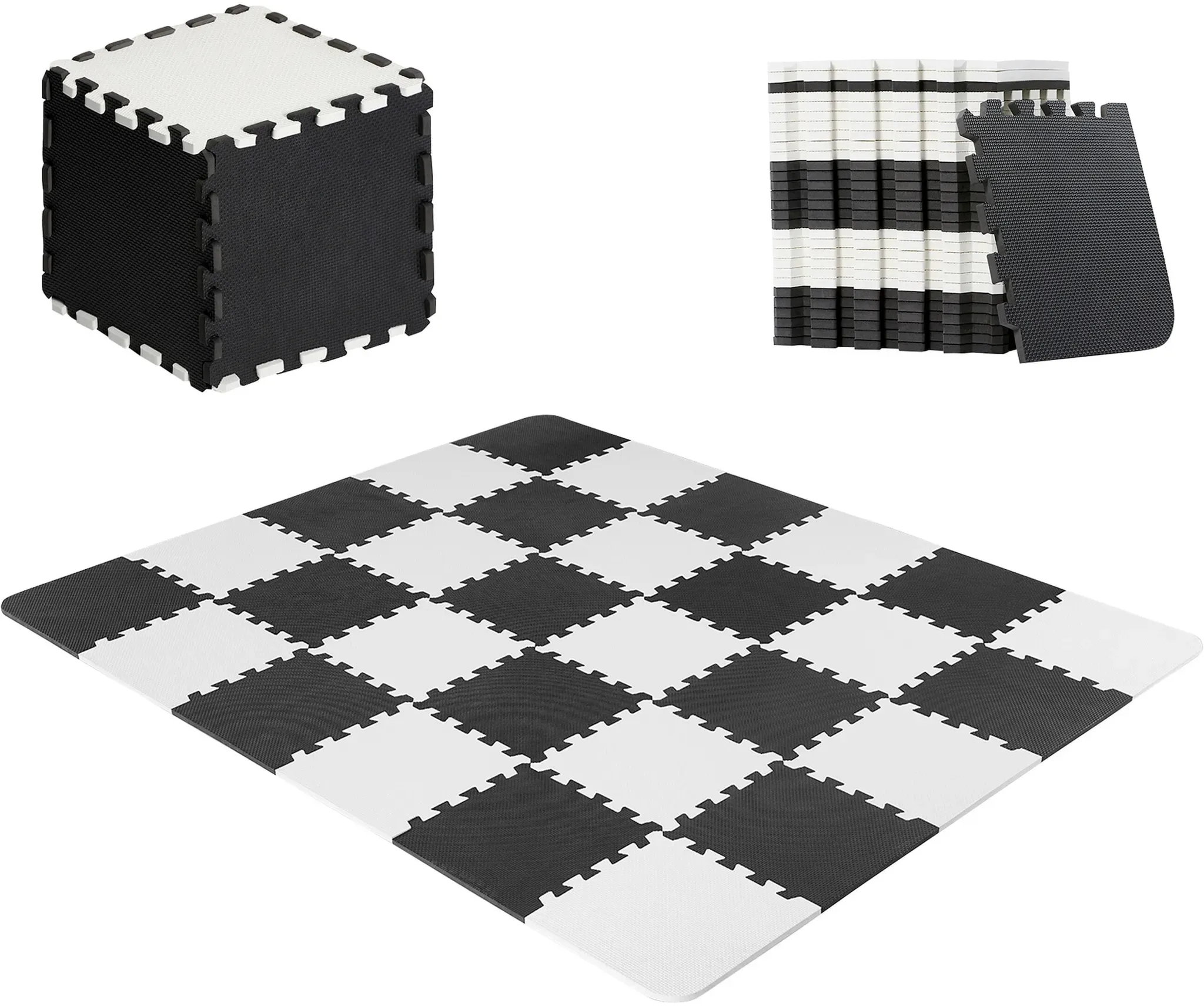 Kinderkraft Puzzlematte LUNO SHAPES