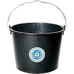 FORMAT Baueimer Polyeth.-Regen. schwere Ausf schwarz 12 l