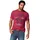 Arizona T-Shirt ARIZONA, Herren, Gr. 3XL (64/66), rot (rot, meliert), Single Jersey, Obermaterial: 60% Baumwolle, 40% Polyester, meliert, normal, Rundhals, Shirts T-Shirt, Kurzarm, melierte Optik, Rundhals, aus Baumwollmischung, Topseller