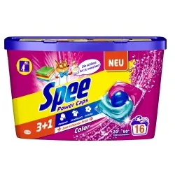 Spee Waschmittel Power-Caps Color  406446  , 0,32 kg - Box für 16 Waschladungen