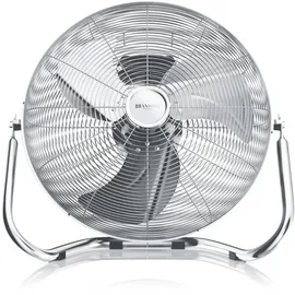 Brandson Windmaschine Retro-Design Bodenventilator 56 cm 200 W Silber