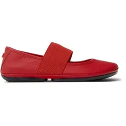 Camper für Damen. 21595-258 Rechts Nina Rote Lederballerinas (37), Wohnung, Keine, Lässig, Nachhaltig