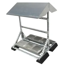 Überdachtes Standmontagegestell Single PV-Shelter Conduct