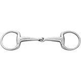 Herm Sprenger Olivenkopftrense einfach gebrochen 16 mm 11,5 cm Silber