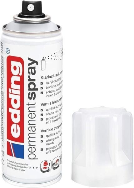 5200 Permanent Spray, Klarlack seidenmatt, 200ml Premium Acryllack