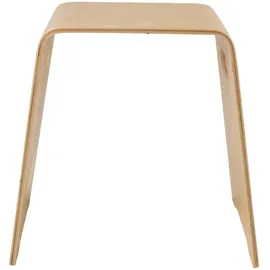 Home4You Hocker 4er Set Holz 48 x 47 x 40 cm Braun