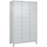 C+P Classic PLUS Schließfachschrank 1950x1200x500 lichtgrau