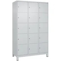C+P Classic PLUS Schließfachschrank 1950x1200x500 lichtgrau