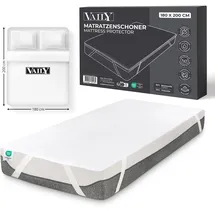 Vaily Matratzenschoner 180 x 200 cm weiß