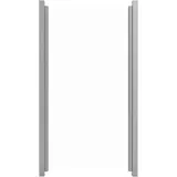 GROJA Sichtschutzelement 90 x 180 cm Transparent Glas