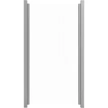 GROJA Sichtschutzelement 90 x 180 cm Transparent Glas