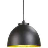 Light&living Kylie 1-flg. 30,0 cm schwarz/gold Metall