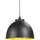 Light&living Kylie 1-flg. 30,0 cm schwarz/gold Metall