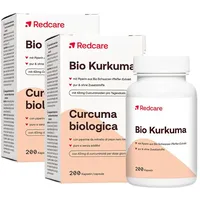 Redcare Bio Kurkuma Doppelpack 2x200 St Kapseln