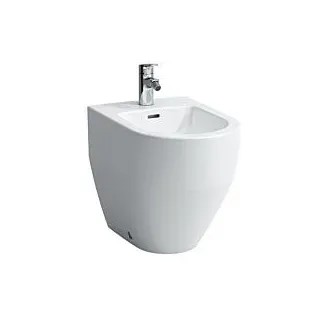 Laufen Pro Stand-Bidet 1 Hahnloch, ohne Loch für Wasseranschluss
