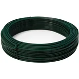 Niederberg Metall Spanndraht 70 m 3,8 mm Grün/Kunststoff