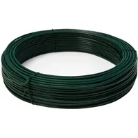 Niederberg Metall Spanndraht 70 m 3,8 mm Grün/Kunststoff