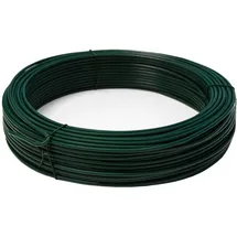 Niederberg Metall Spanndraht 70 m 3,8 mm Grün/Kunststoff