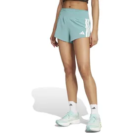adidas Adizero Gel 3in Laufshorts Damen-Türkis, Größe L