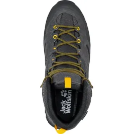 Jack Wolfskin Force Crest Texapore Mid Wanderstiefel - Black / Burly Yellow Xt - EU 47