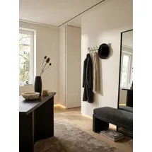 KADIMA DESIGN Wandgarderobe Kadima Design 60 x 19 x 10 cm Silber