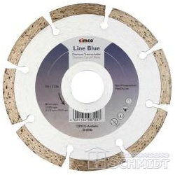 Cimco Diamanttrennscheibe 115mm für Beton, Kalksandstein, Pflaster