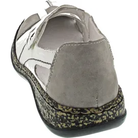 Rieker Damen Geschlossene Ballerinas, Weiß 39