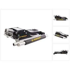 RODCRAFT Wagenheber Aluminium 2 Tonnen schwarz-Silber
